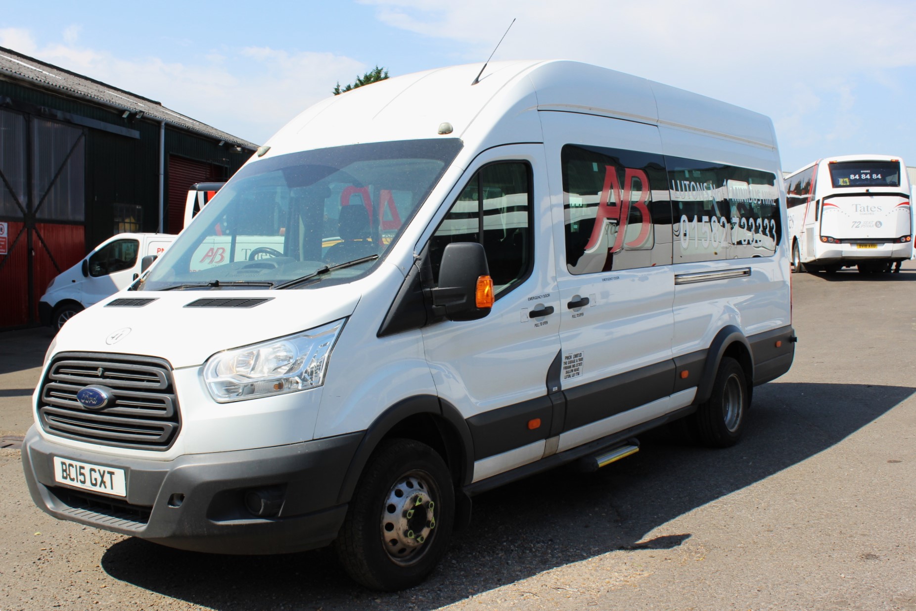 2015 FORD TRANSIT 16 SEAT EURO 6