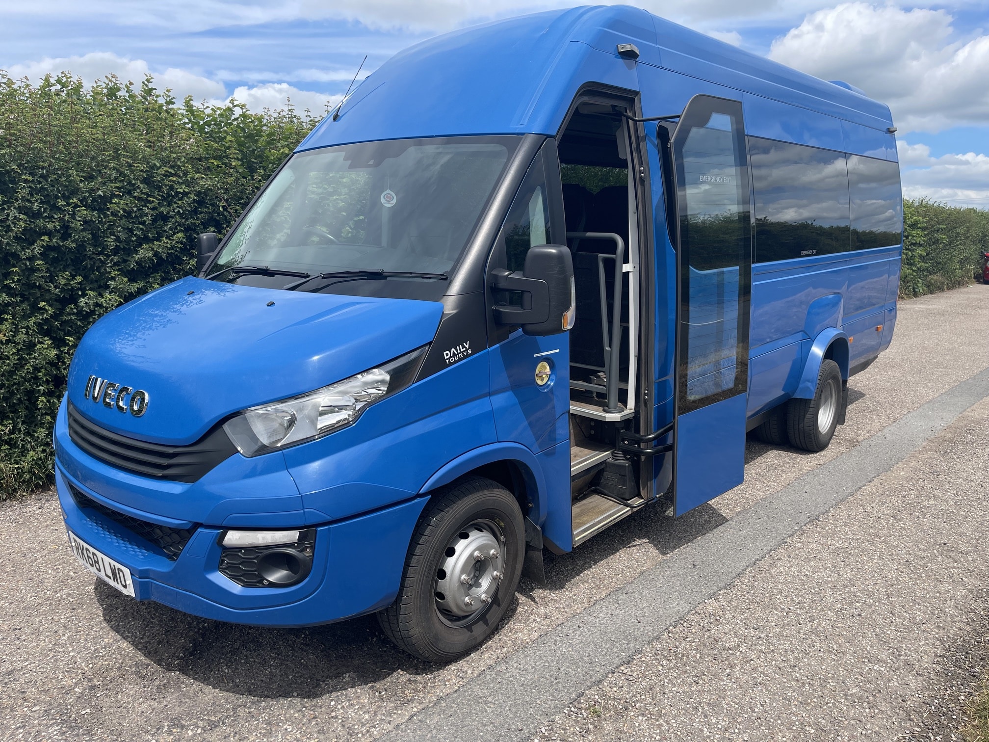 2018, Iveco Tourys, 19 seater mini coach, Nov 2018. Euro 6