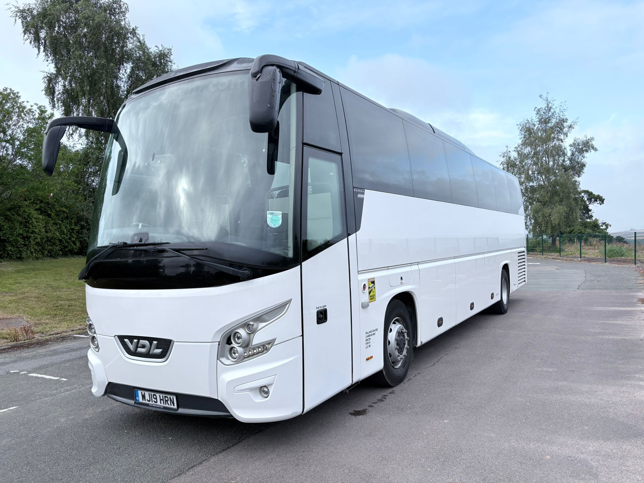 2019 VDL FHD2-122 Futura 2 70 Seat Euro 6 Coach