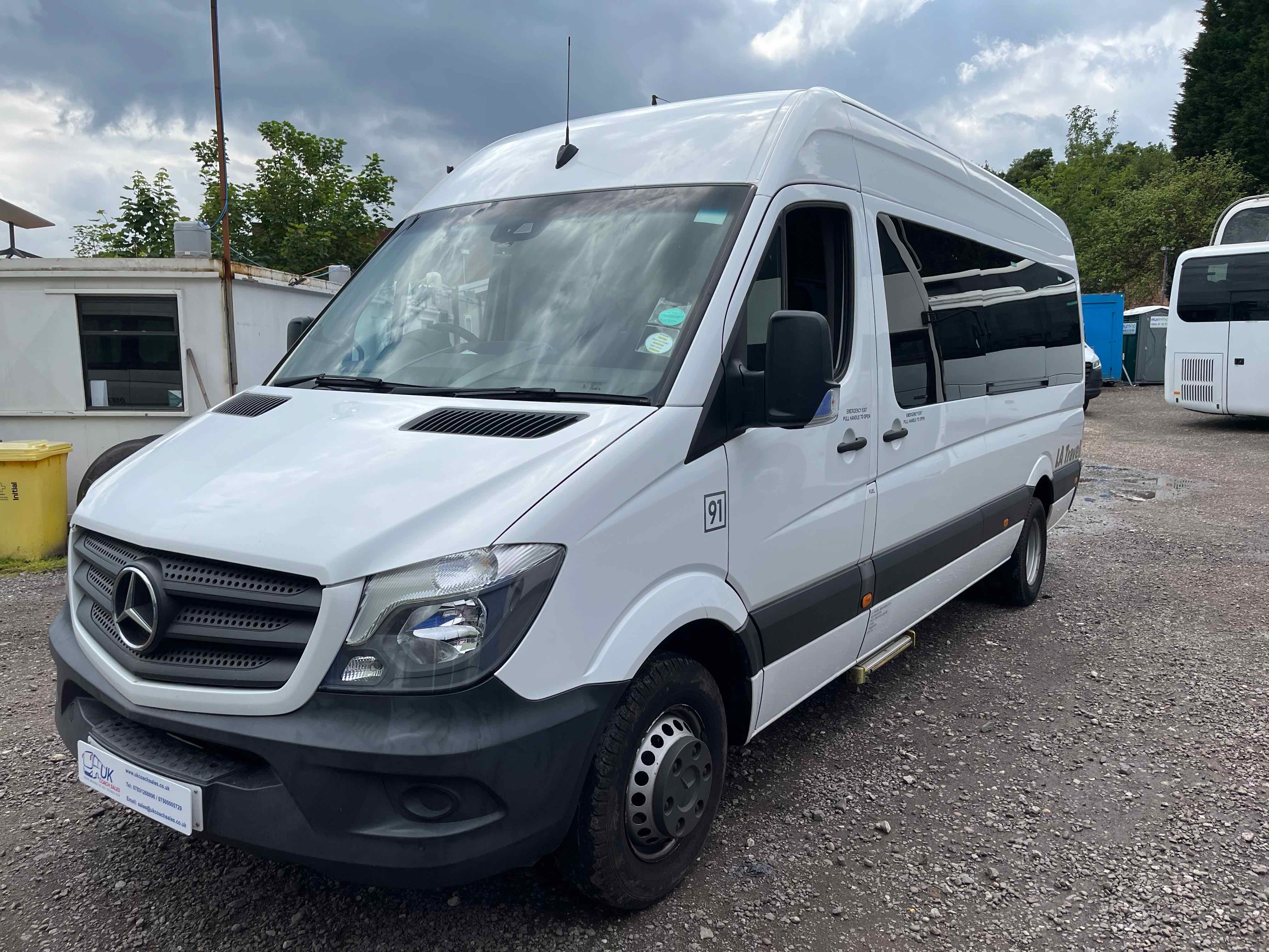 17 Mercedes-Benz Sprinter 16 Seats Euro 6