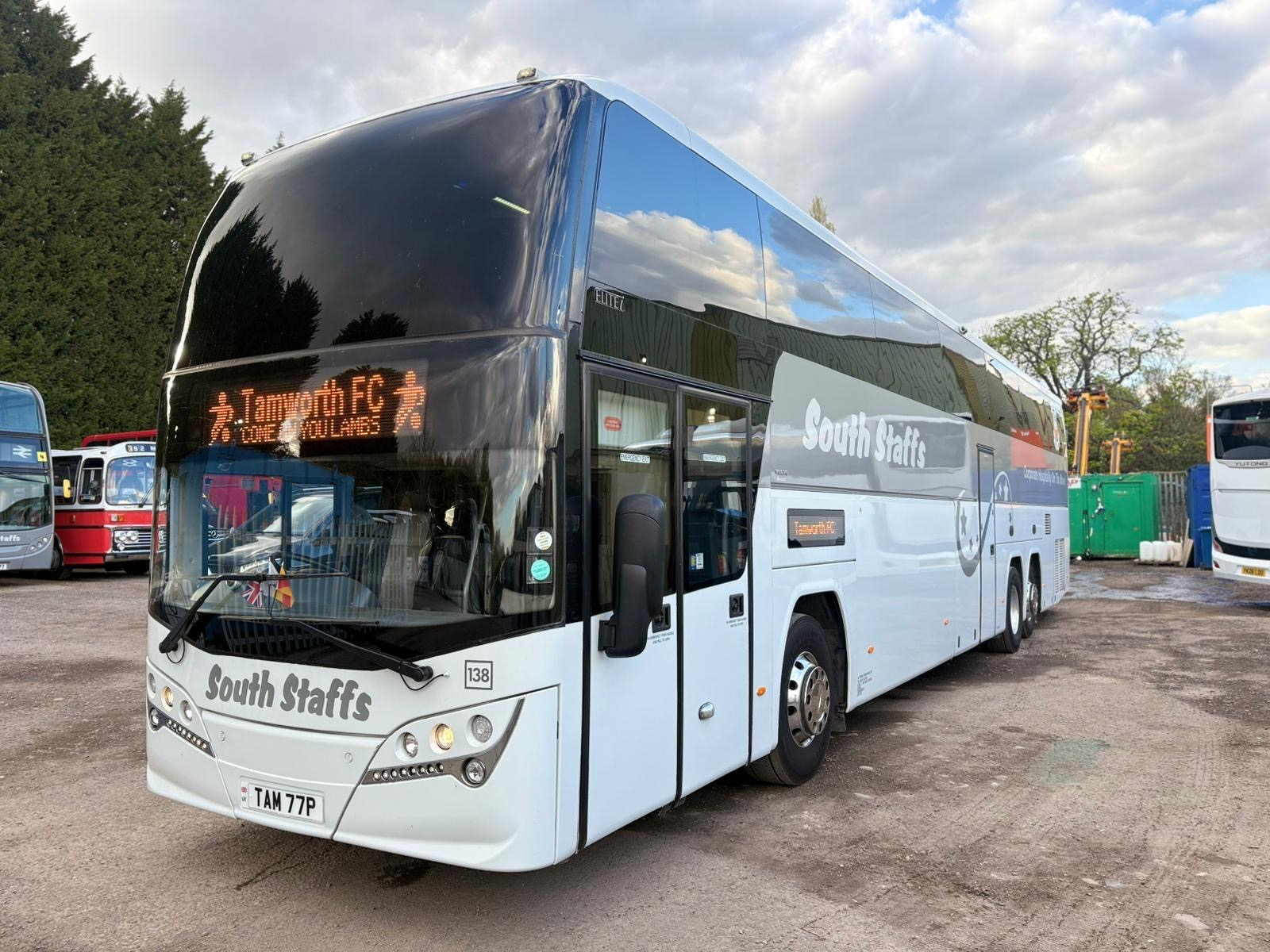 14 Volvo B11R Plaxton Elite i 46 Seat Team Spec