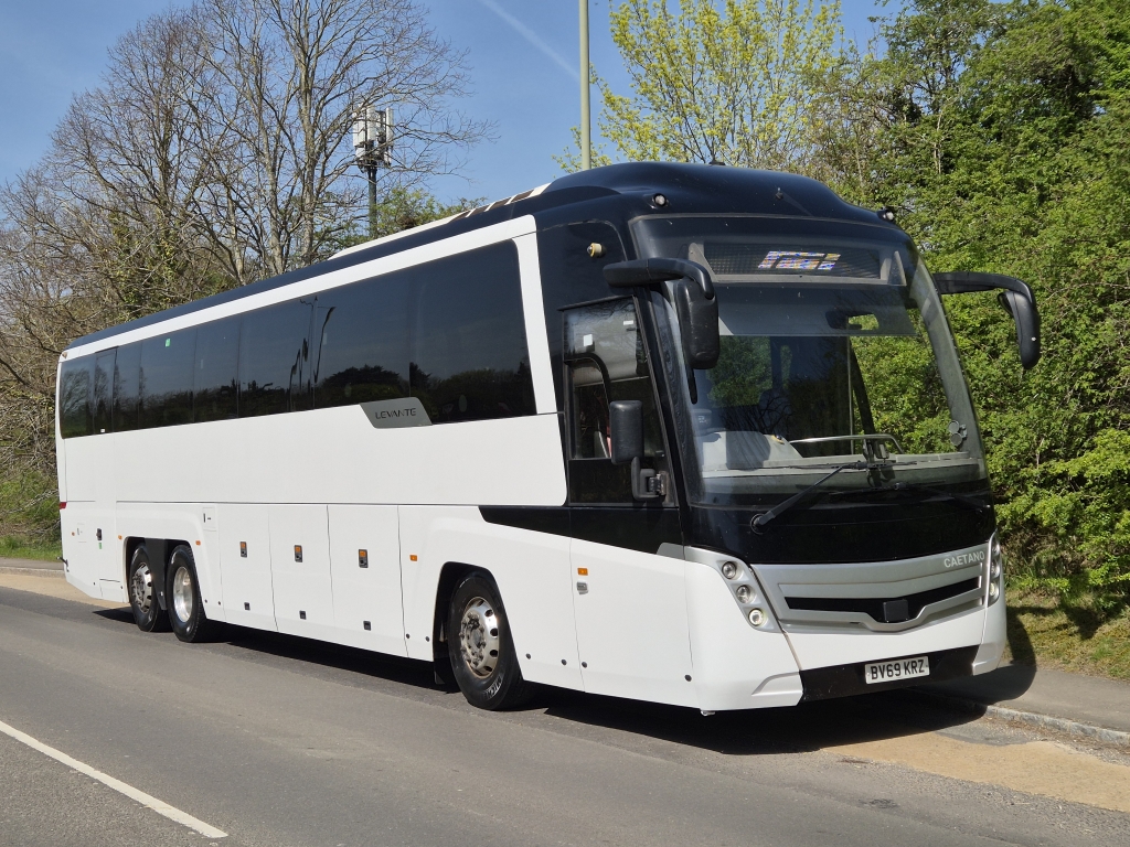 2019 (69) SCANIA K SERIES DIESEL SINGLE DECK 12.7 KEB 6X2*4 LEVANTE CAETANO Automatic