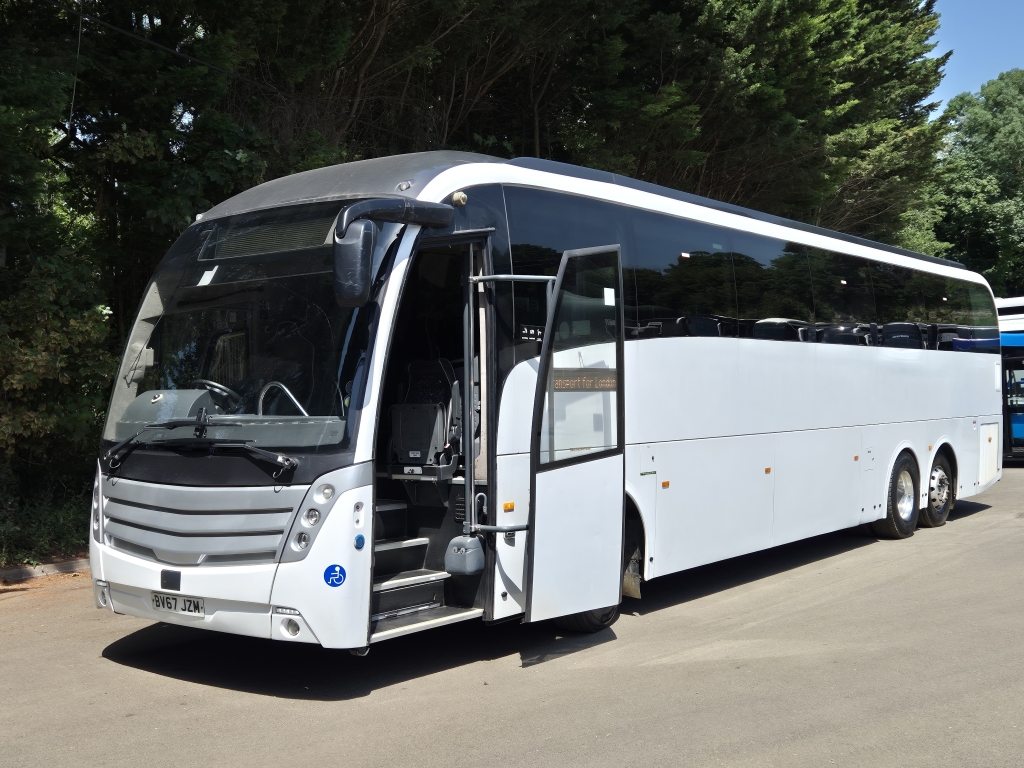 2018 (67) SCANIA K SERIES DIESEL SINGLE DECK 12.7 KEB 6X2*4 LEVANTE CAETANO Automatic