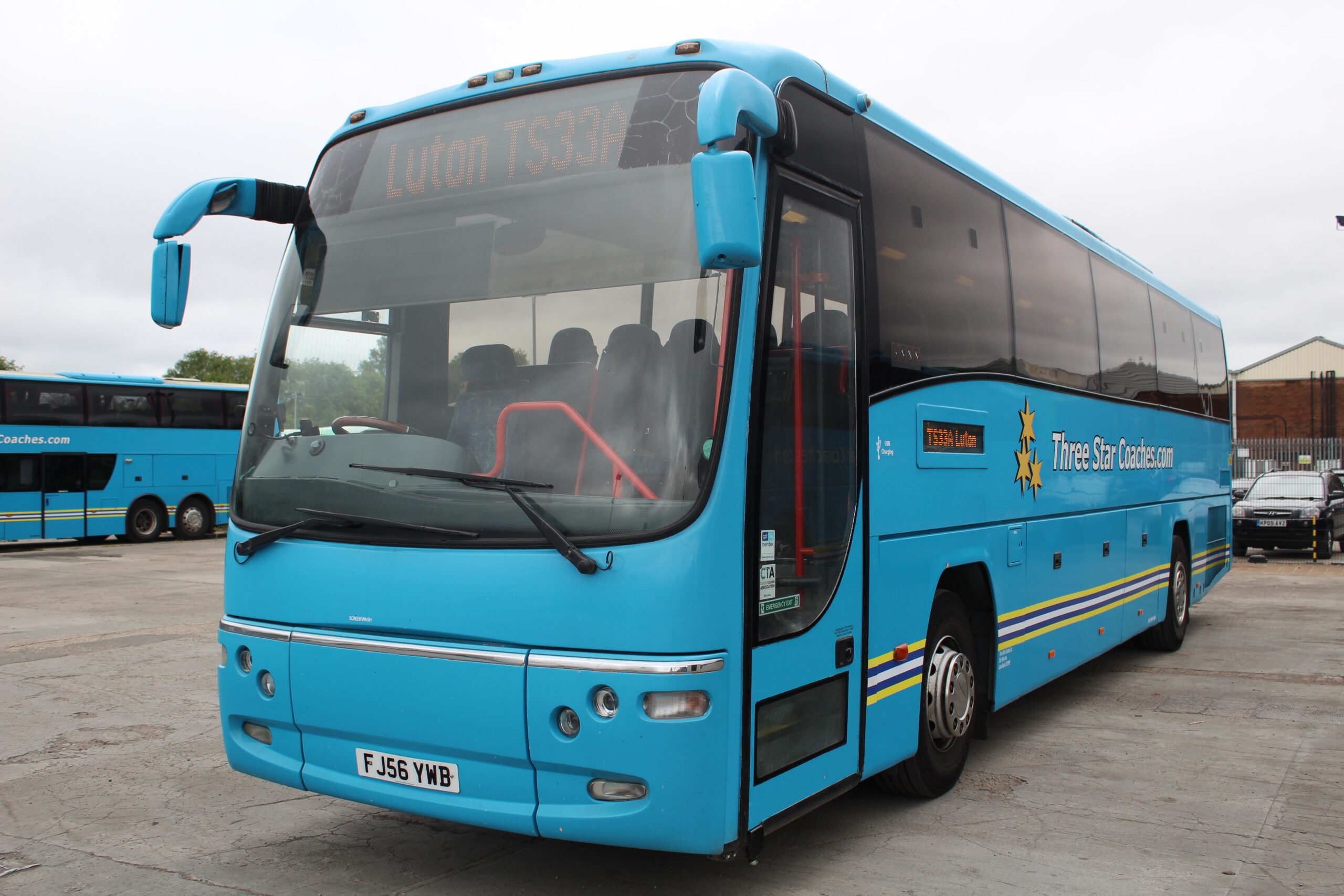 2006 VOLVO B12B PLAXTON PANTHER 65 SEAT WITH TOILET — photo 1