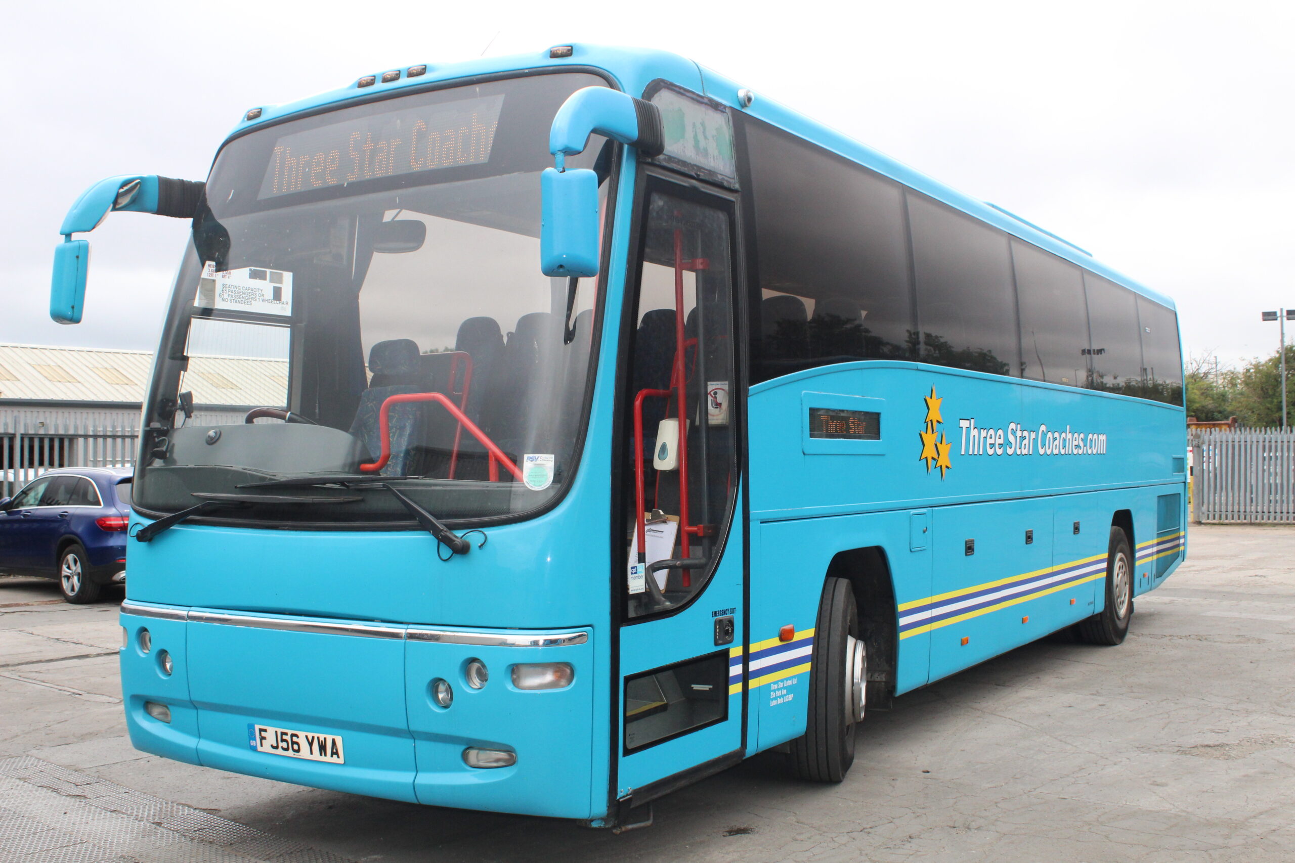 2006 VOLVO B12B PLAXTON PANTHER 65 SEAT WITH TOILET — photo 1