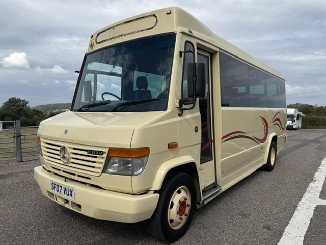 2007, Mercedes Benz 813 Vario, RARE AUTOMATIC, 24 seater